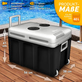 Koelbox Elektrisch – 12V en 230 volt - Coolbox - Frigobox - 40L – Antraciet